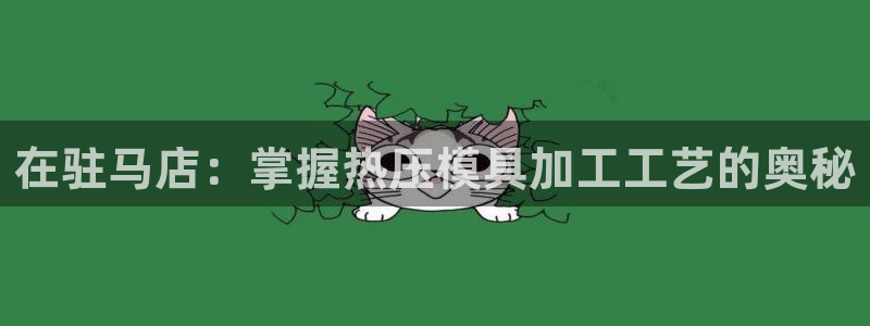 emc易倍平台：在驻马店：掌握热压模具加工工艺的奥秘