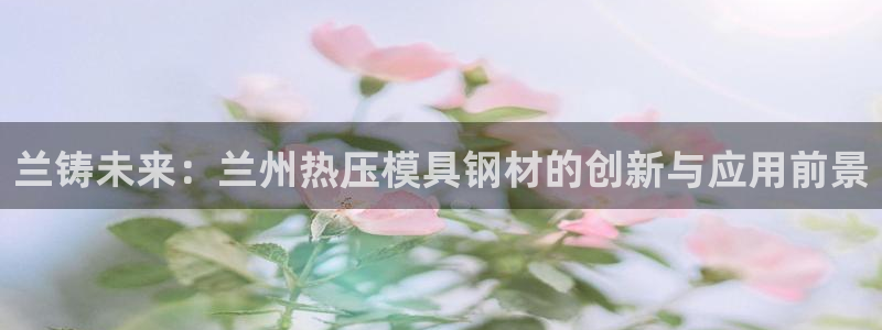 易倍申片说明书：兰铸未来：兰州热压模具钢材的创新与应用前