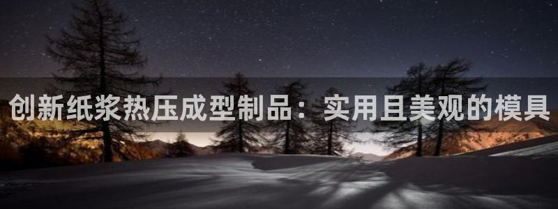 emc易倍登录:创新纸浆热压成型制品:实用且美观的模具