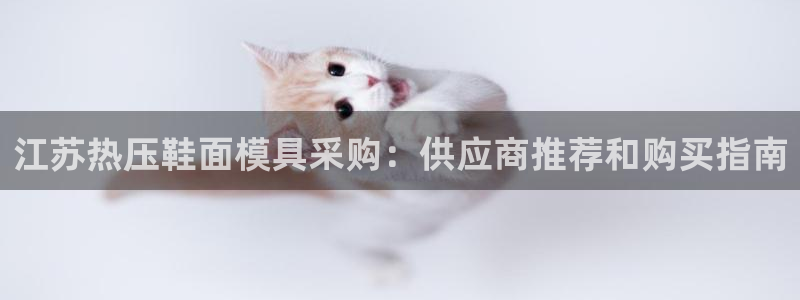 易倍申片的副作用:江苏热压鞋面模具采购:供应商推荐和购买