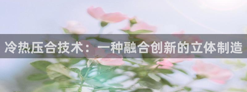 emc易倍官方:冷热压合技术:一种融合创新的立体制造